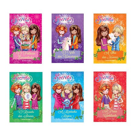 Kit com 6 Livros - O Reino Secreto - Série I