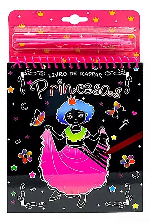 Livro de Raspar - Princesas