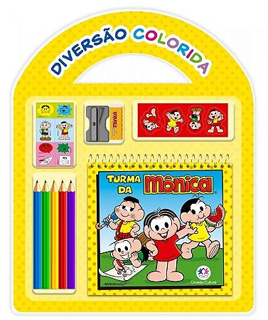 Diversão Colorida - Turma da Mônica