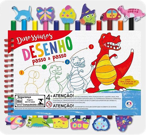 Desenho Passo a Passo - Dinossauros