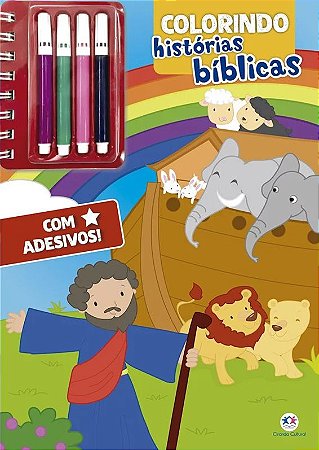 Colorindo c/ Canetinha - Colorindo Histórias Bíblicas