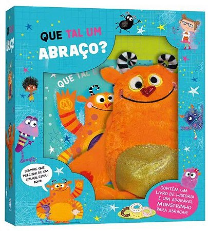 Livro + Pelúcia - Que tal um Abraço