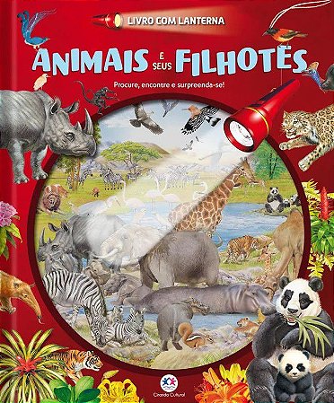 Explorando com a Lanterna - Animais e Seus Filhotes