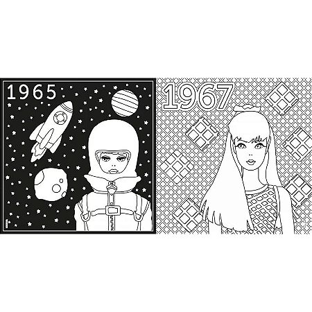 Livro Para Colorir - Barbie - Túnel do Tempo