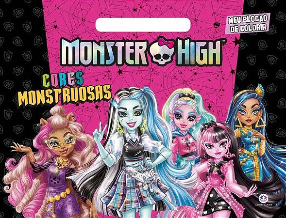 Meu Blocão de Colorir - Monster High - Cores Monstruosas