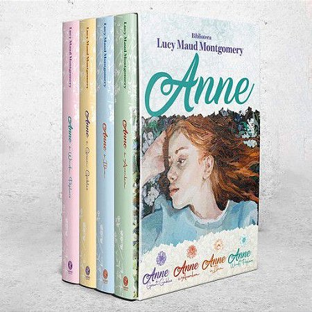 Box com 4 Livros - Grandes Obras Lucy Maud Montgomery - Anne
