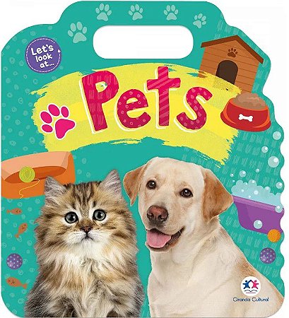 Cartonado com Alça - Lendo Por Aí - Em Inglês - Pets