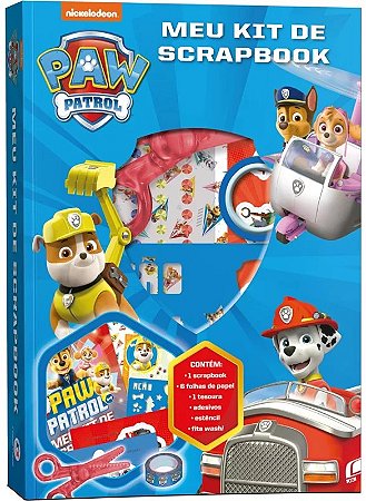 Meu Kit de Scrapbook - Paw Patrol - Patrulha Canina