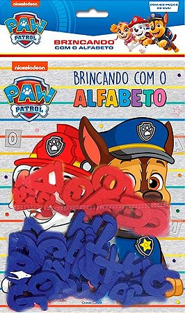 Alfabeto Móvel - Patrulha Canina - Brincando com o Alfabeto