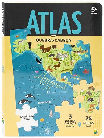 Nosso Mundo - Atlas em Quebra-Cabeça