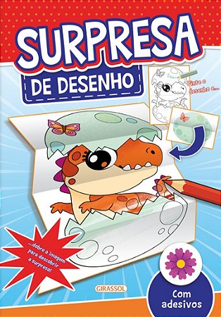Surpresa de Desenho - Dinossauro