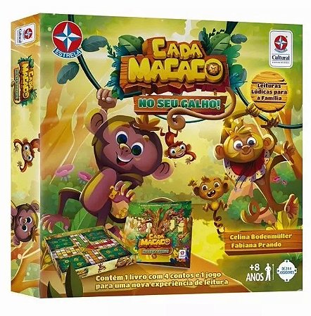 Estrela - Livro e Jogo - Cada Macaco no Seu Galho