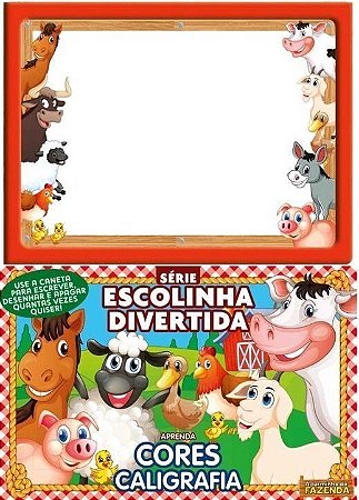 Escolinha Divertida - A Turminha da Fazenda - Aprenda Cores