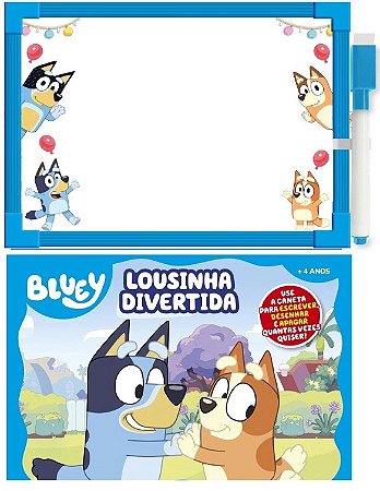 Lousinha Divertida - Bluey - Alfabeto