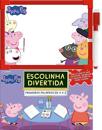 Escolinha Divertida - Peppa Pig - Primeiras Palavras - A a Z