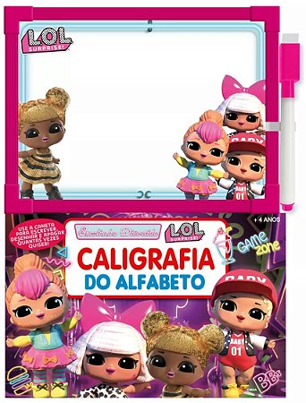 Escolinha Divertida - L.O.L. Surprise - Caligr. do Alfabeto