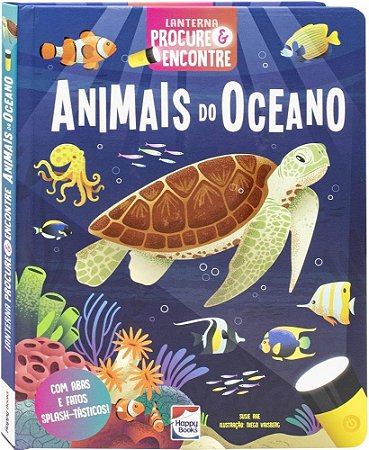 Lanterna - Procure e Encontre - Animais do Oceano