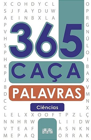 Livro: 365 Caça-Palavras - Ciências