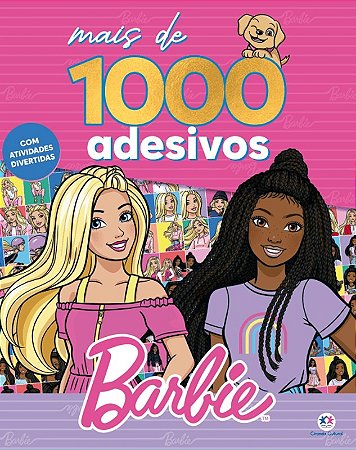 Mais de 1000 Adesivos com Atividades Divertidas - Barbie