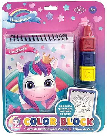 Kit Color Block - Unicórnio