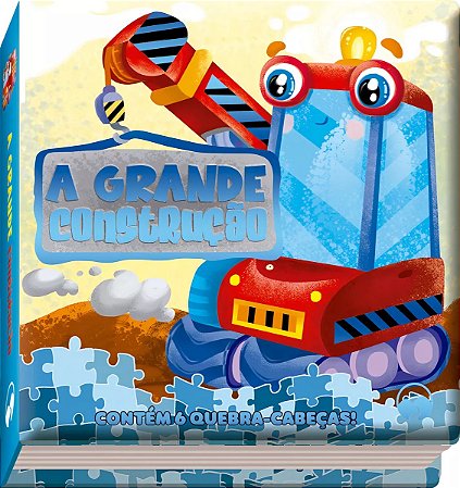 Livro Quebra-Cabeça - Vale das Letras - A Grande Construção