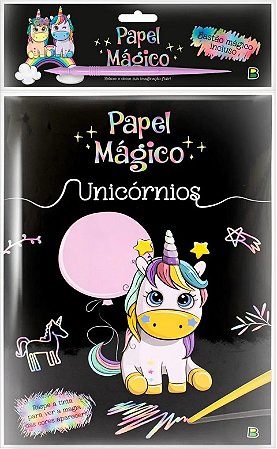 Linha Escolar - Papel Mágico - Unicórnios
