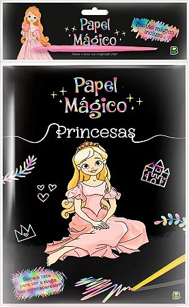 Linha Escolar - Papel Mágico - Princesas