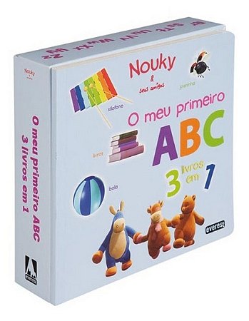 Nouky e Seus Amigos - O Meu Primeiro ABC - 3 Livros em 1