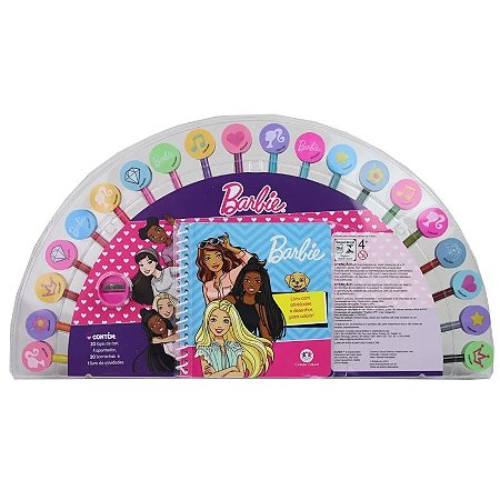 Borrachas Divertidas - Atividades e Desenhos - Barbie