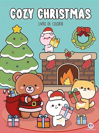 Comfy & Cozy Books - Livro de Colorir - Cozy Christmas