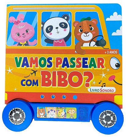Livro Sonoro - Vamos Passear com Bibo