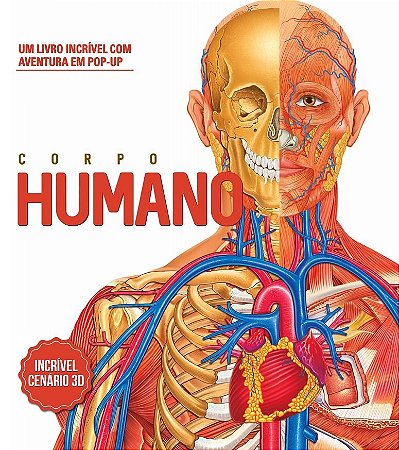 Um Livro Incrível com Aventura em Pop-Up - Corpo Humano