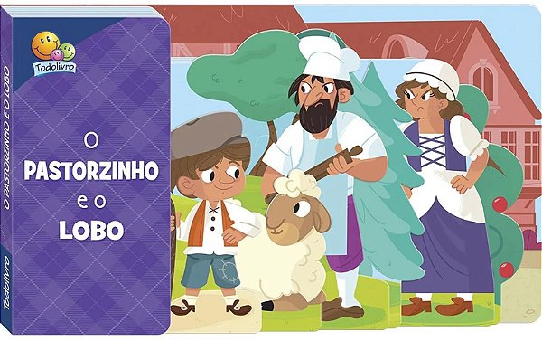 Contos com Abas - O Pastorzinho e o Lobo