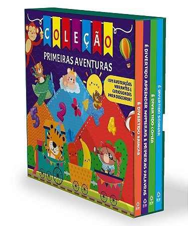 Box com 4 Livros - Coleção Primeiras Aventuras