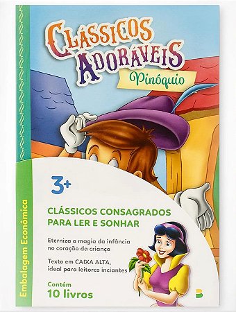 Emb. Econômica c/ 10 Livros - Clássicos Adoráveis III