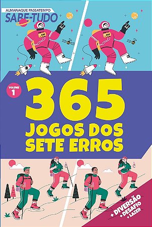Passatempo Sabe-Tudo - 365 Jogos dos 7 Erros