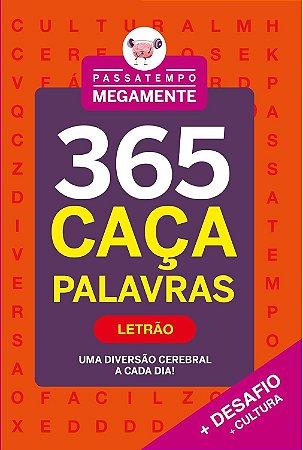 Passatempo Megamente - 365 Caça-Palavras - Vol. 03