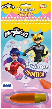 Colorindo com Água - Miraculous - Aventura Aquática