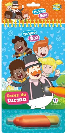 Colorindo com Água - Mundo Bita - Cores da Turma