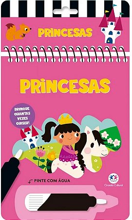 Colorindo com Água - Princesas