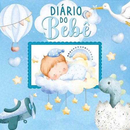 Livro Diário do Bebê - Meninos - Editora Online