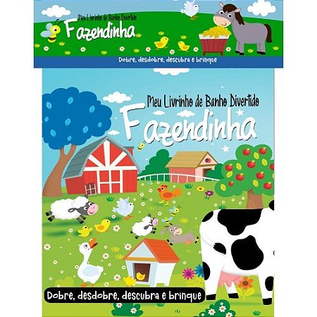 Livro Meu Livrinho de Banho Divertido 02 - Fazendinha