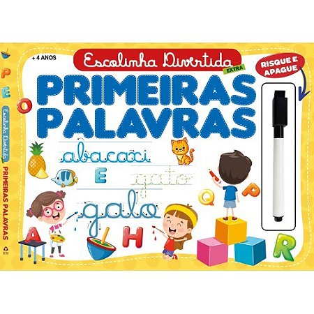 Livro Escolinha Divertida Extra - Primeiras Palavras