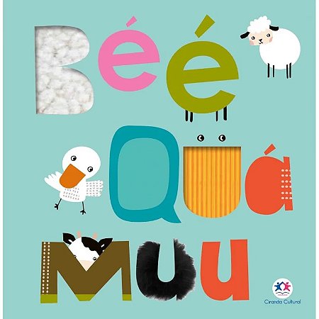 Livro Toque e sinta - Béé Quá Muu