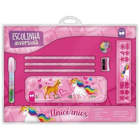 Livro Escolinha Divertida Unicórnios - Ed. Vale das Letras