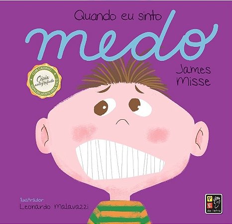 Livro Quando Eu Sinto - Medo - Editora Pé da Letra