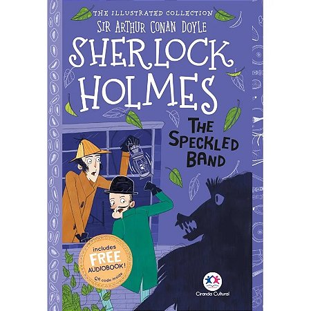 Livro Sherlock Holmes: The Speckled Band - Illustrated