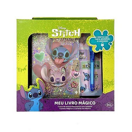 Livro - Meu Livro Mágico- Stitch - Disney - Editora DCL