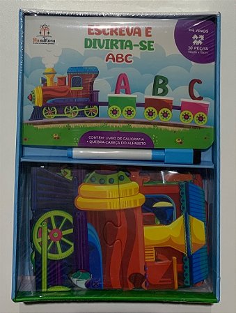 Livro Escreva e Divirta-se - ABC - Blu Editora
