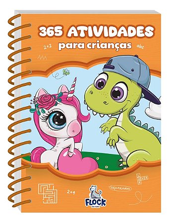 Livro 365 Atividades para Crianças - Flock Editora